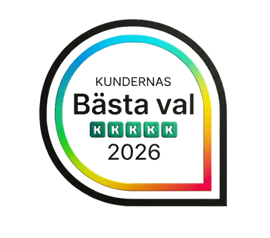 Kundernas Bästa Val 2026 — sigill